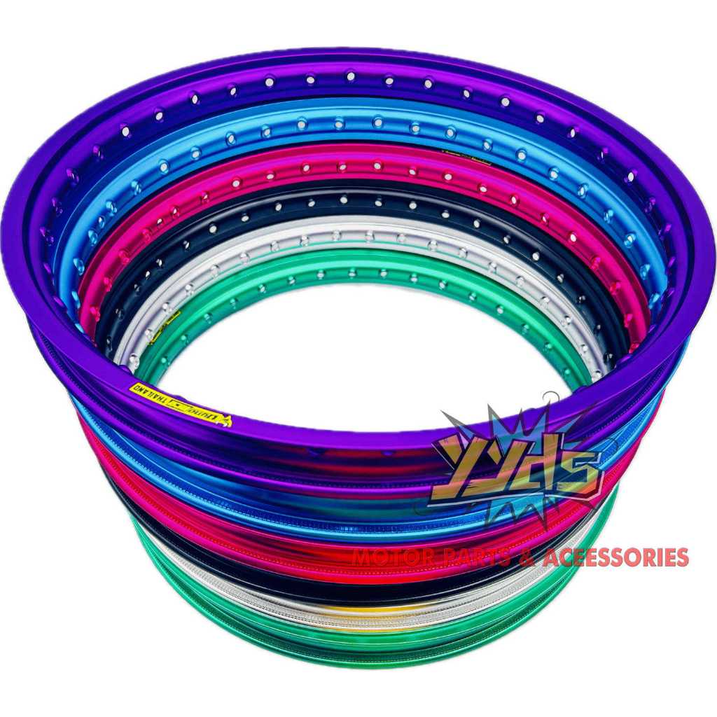 DYNOPRO RIM SET BROKEN SIZE 1.2x17 - 1.4x17 UNIVERSAL(SOLD AS PAIR ...