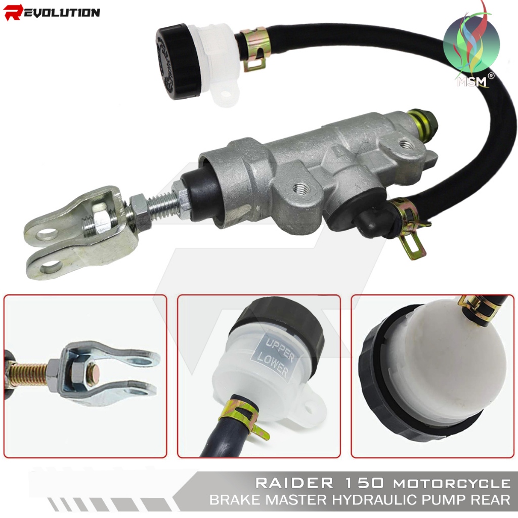 RAIDER 150 Rear Brake Master Cylinder Pump replacement | Shopee Philippines