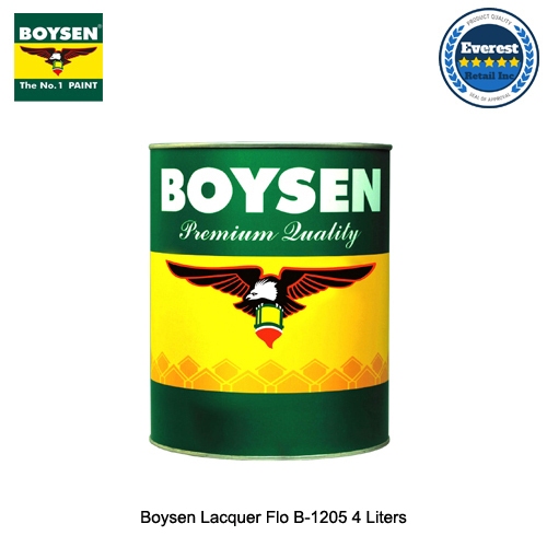 Boysen Lacquer Flo B-1205 1 Liter / 4 Liters | Shopee Philippines