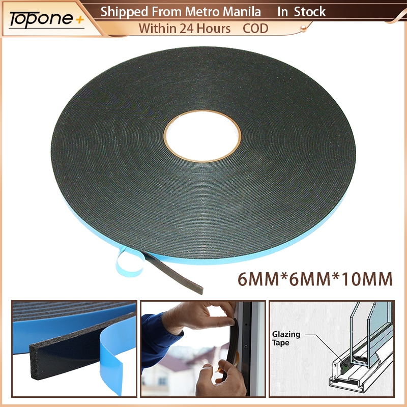 Norton Tape Structural Glazing Tape Double Sided Tape 6mmx6mmx10m For ...