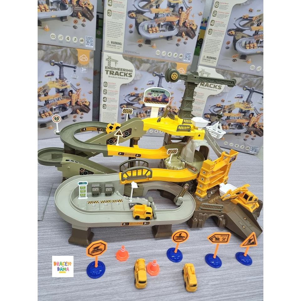Engineering Tracks Breakout Adventure Track Set Toy for Kids | Shopee ...