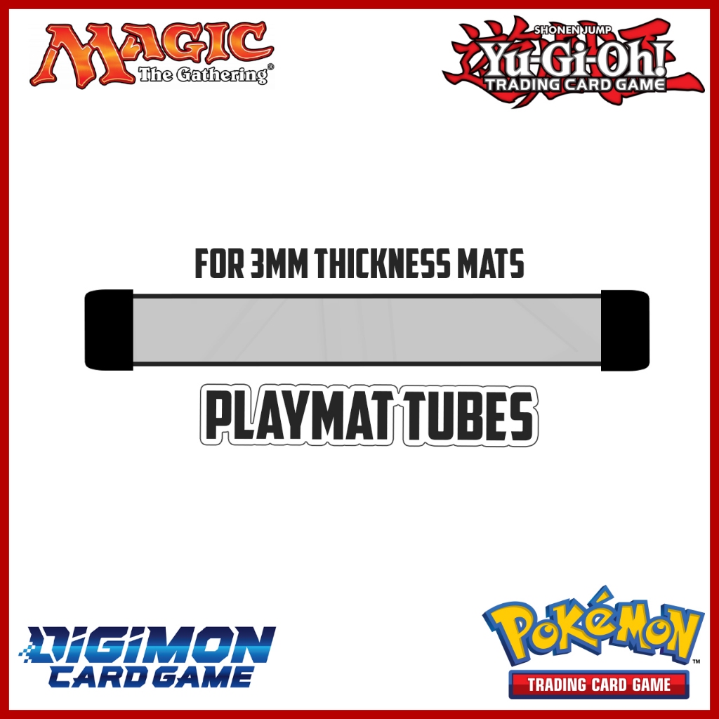 Playmat Tubes (For MTG/YGO/DIGIMON/POKEMON playmats) Shopee Philippines