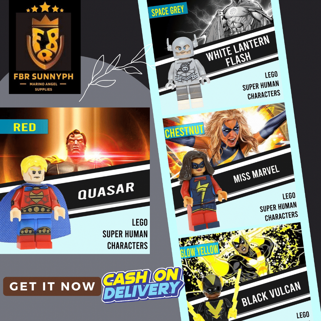 FBR SPH Comic Characters Minifigure Building Blocks for Children Toys