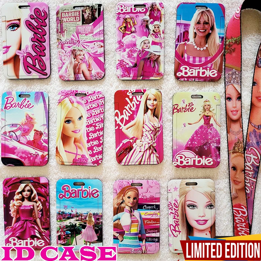 Barbie, Accessories, Barbie Pink Badge Reel Pink Barbie Name Tag Holder