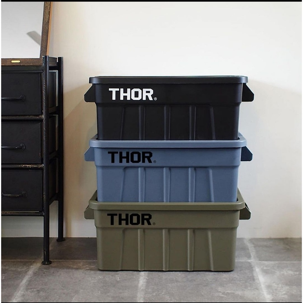 53Liter THOR Storage Box Camping Stackable Container Durable and High ...