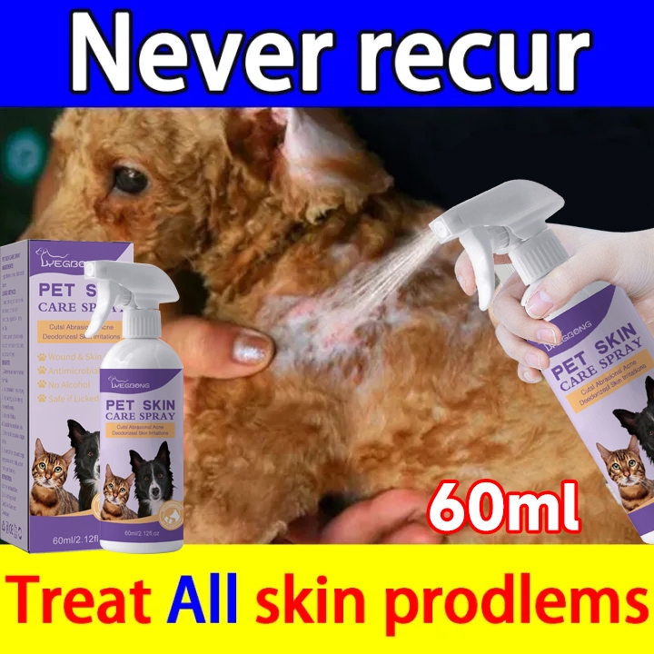 Pet Skin Treatment Dog Skin Disease Treatment Pet Skin Spray Removes 