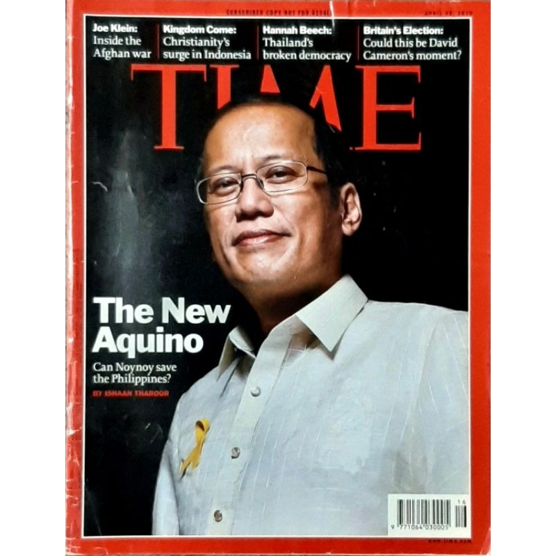TIME THE NEW AQUINO (CAN NOYNOY SAVE THE PHILIPPINES) Shopee Philippines