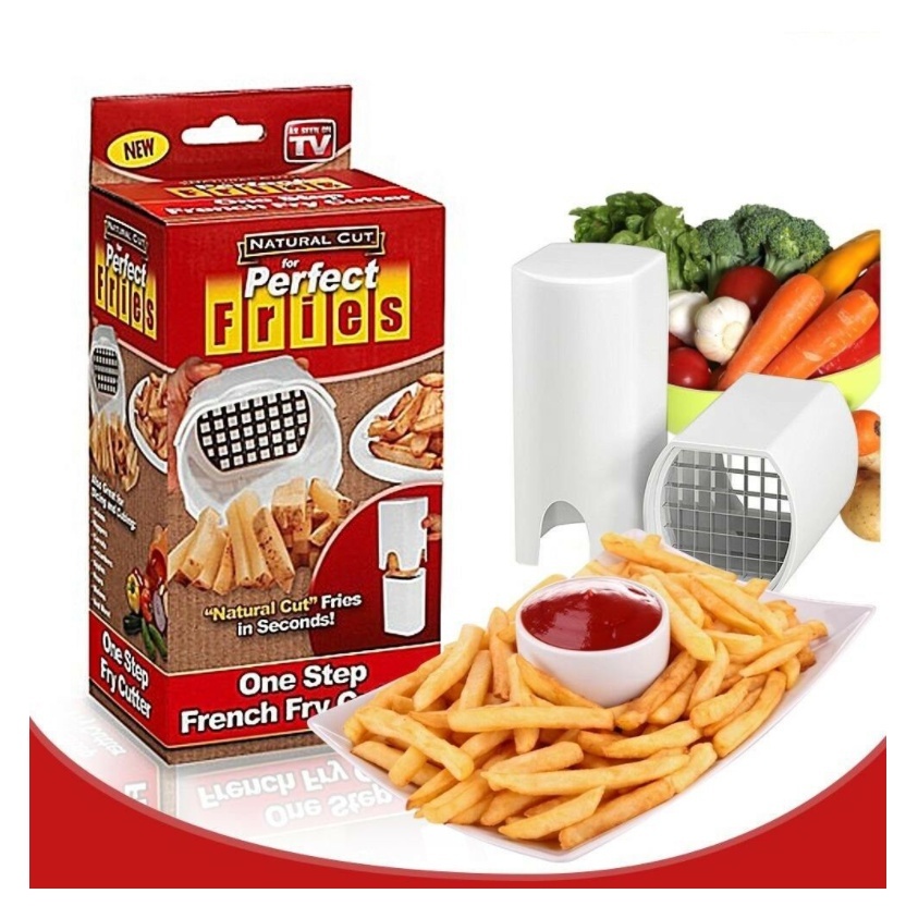 French Fries Maker, Perfect Fries Natural French Fry Cutter, Potato ...