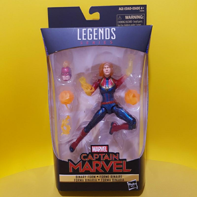 CAPTAIN MARVEL BINARY FORM Marvel Studios Captain Marvel Marvel Legends ...