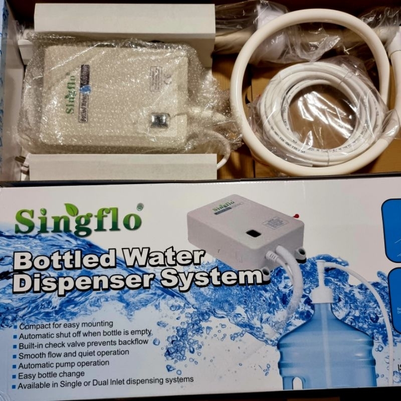 SINGFLO Bottle Water Pump for Espresso Machine Pitchr Rinser Ice