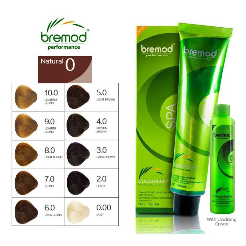BREMOD HAIR COLOR ONLY (100ML) | Shopee Philippines