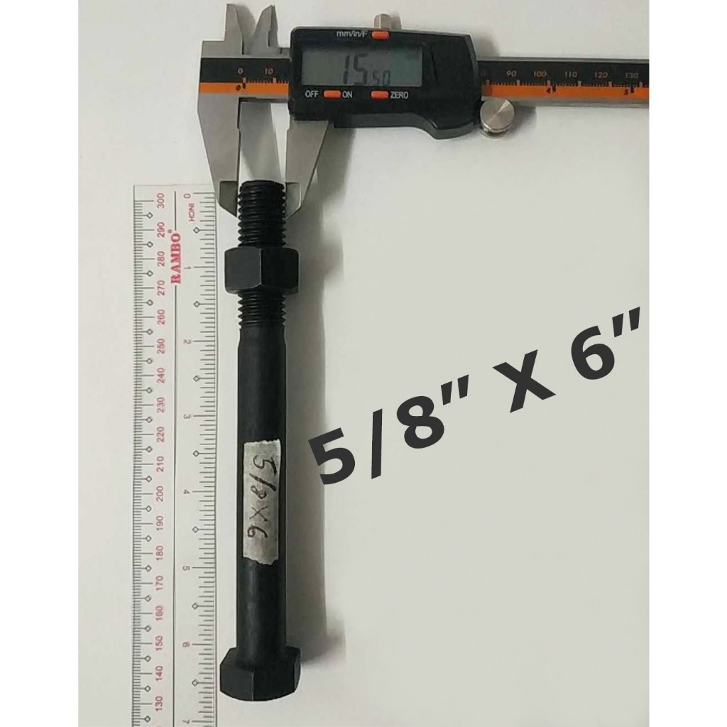 ( 3 PCS ) HT BOLT 5/8