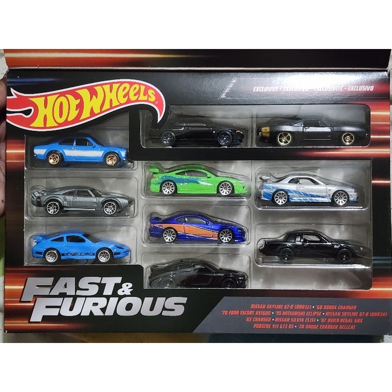 Hot Wheels Fast & Furious 10-pack | Shopee Philippines