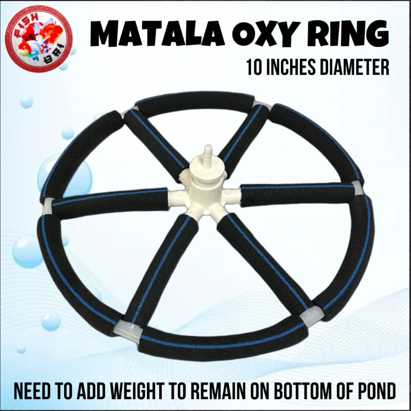 Matala Oxy Ring Air Diffuser for Ponds (Ver 3 & 4) | Fish Bai | Shopee ...
