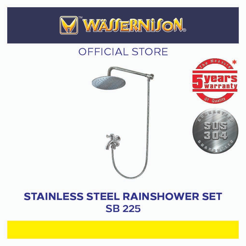 Wassernison Sus 304 Rainshower Set Shopee Philippines