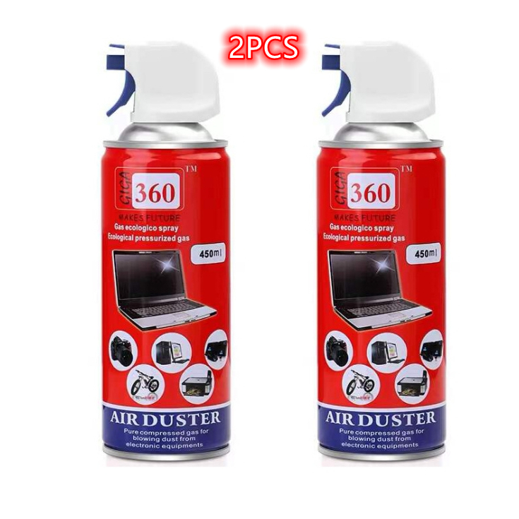 450ML Compressed Air Duster Compressed Air Can Canned Air For Pc
