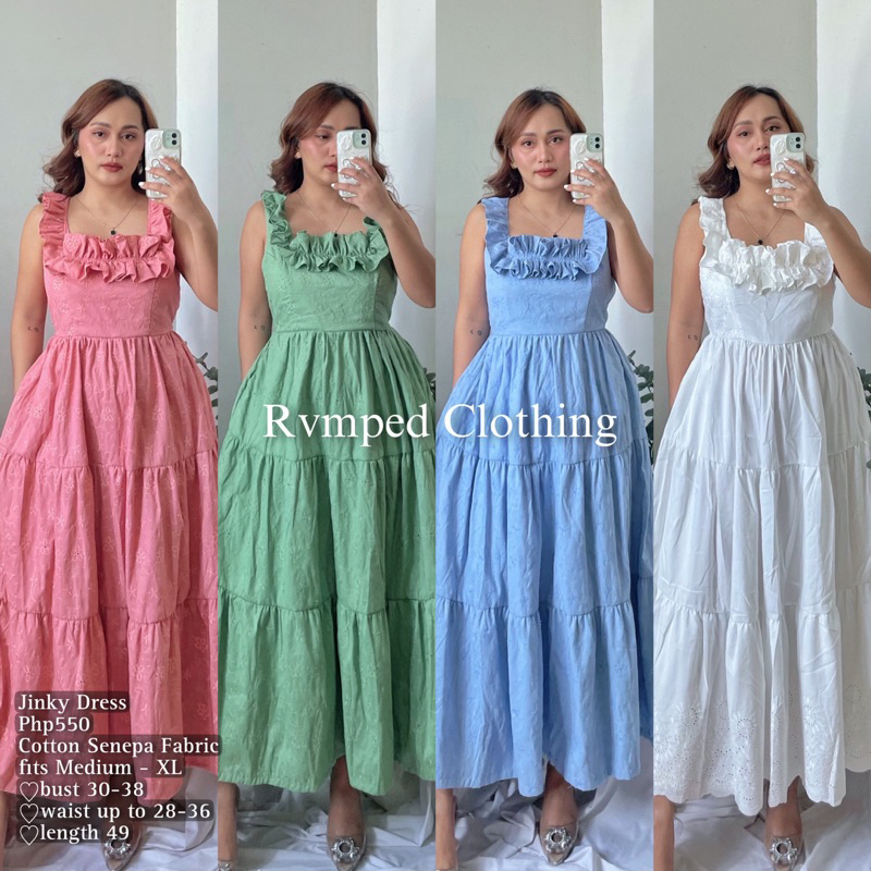 RVMPED Jinky Maxi Dress | Shopee Philippines