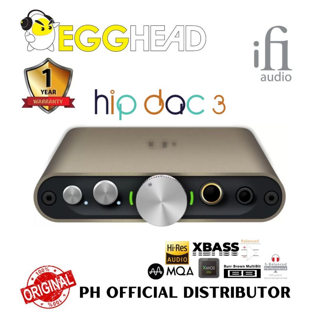 iFi Hip Dac 3 | portable hi-res DAC/headphone amp | Shopee Philippines