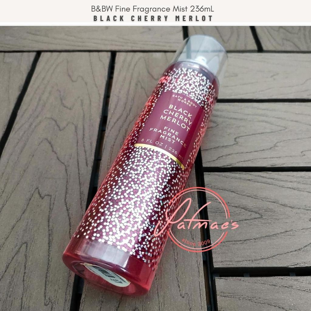Bath and Body Works Fragrance Mist Black Cherry Merlot 236mL (sold each ...
