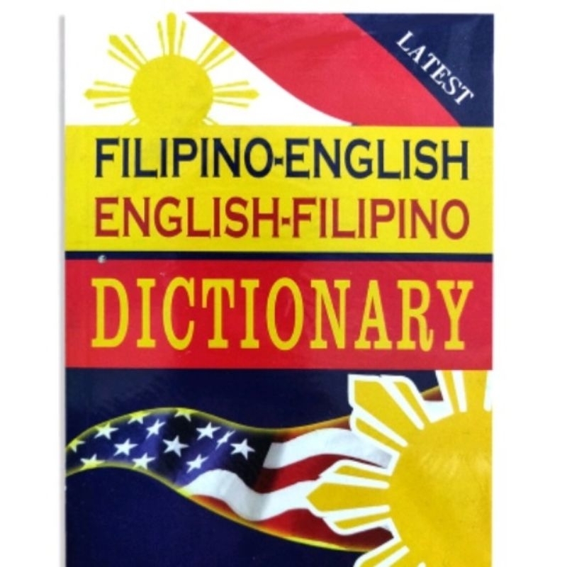 FILIPINOENGLISH/ENGLISHFILIPINO DICTIONARY!!! Shopee Philippines