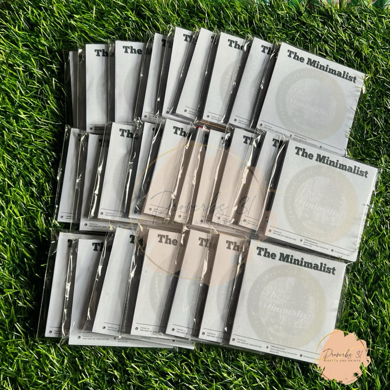 Customized/Personalized Memopad/Notepad | Shopee Philippines