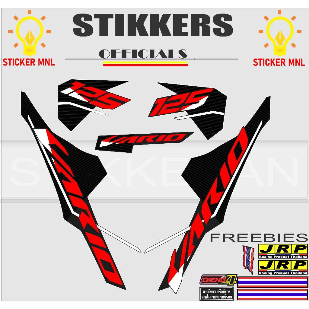 HONDA VARIO V3 THAI/MALAYSIAN DECALS | Shopee Philippines