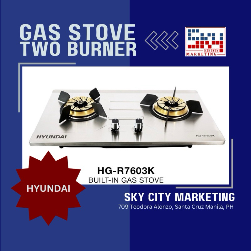 SKY CITY Gas Stove (Hyundai) Shopee Philippines