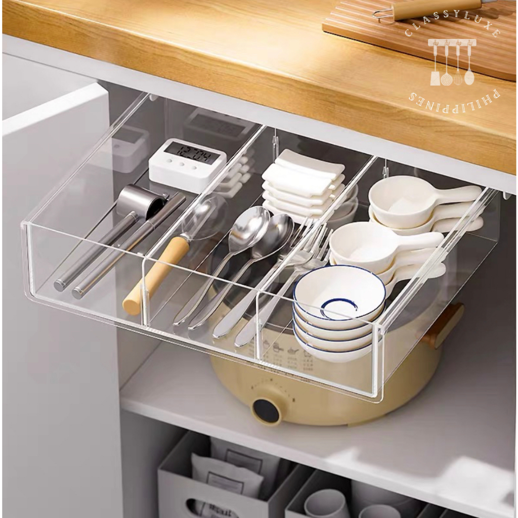 Classy Luxe Desk Drawer Type Storage Box Shelf Drawer Home Office