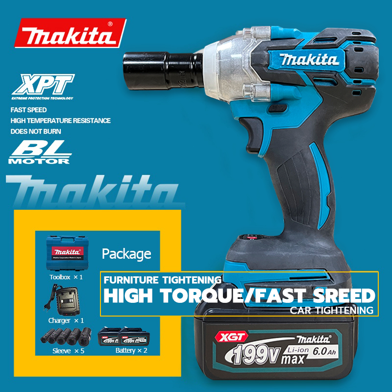 Impact Wrench Electric Cordless Ratchet Driver With Batteries Powerful Rechargeable Shopee