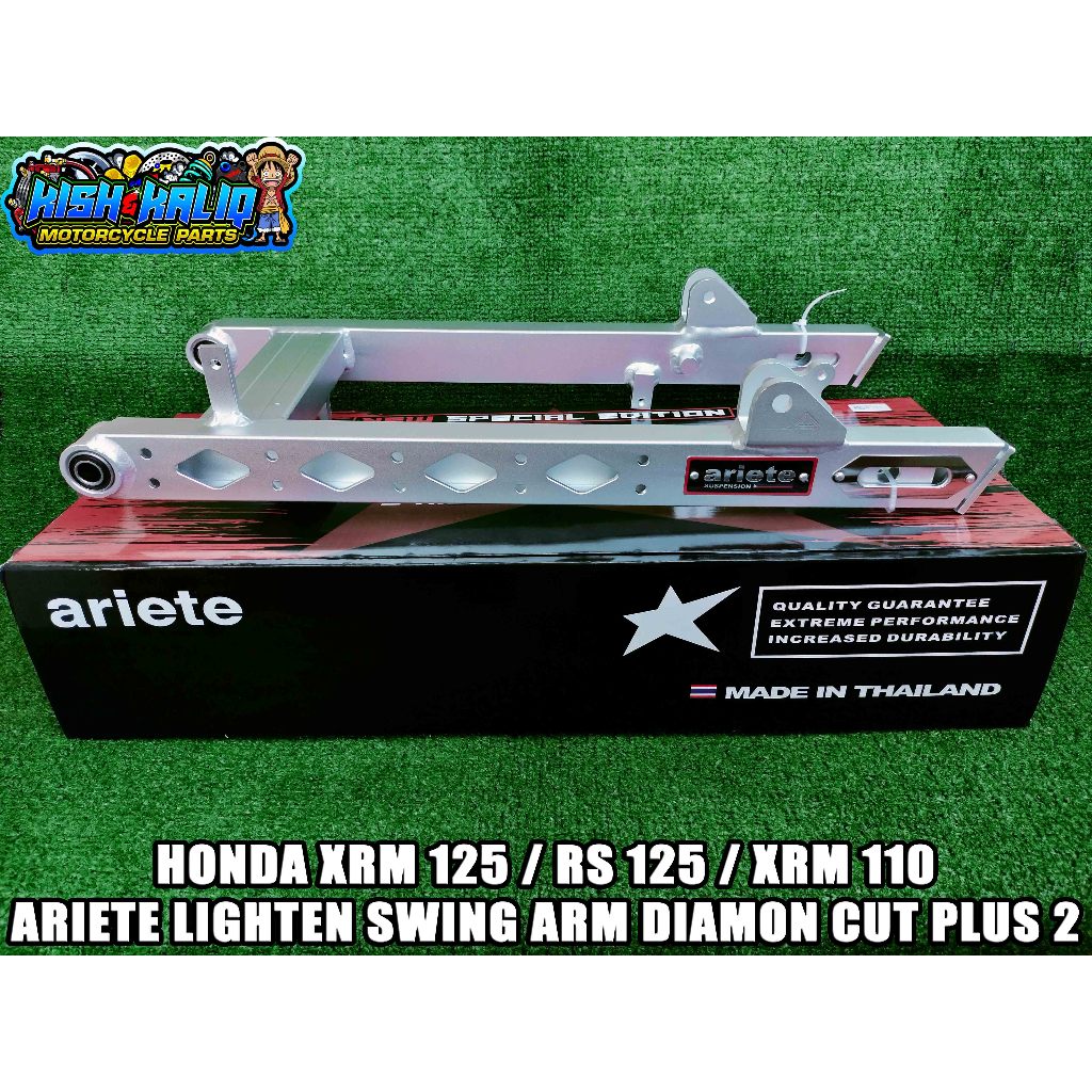 ARIETE LIGHTEN SWING ARM DIAMOND CUT PLUS 2 FOR HONDA XRM 125 / RS 125 ...