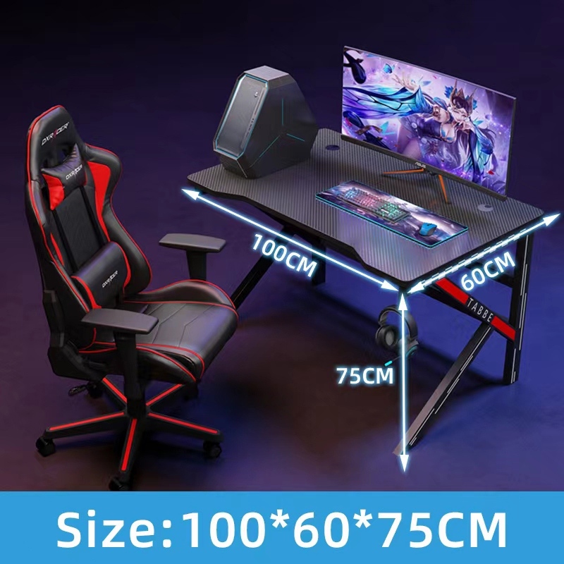 140/120/100cm Computer Table for Desktop Small Study Table Office Desk ...