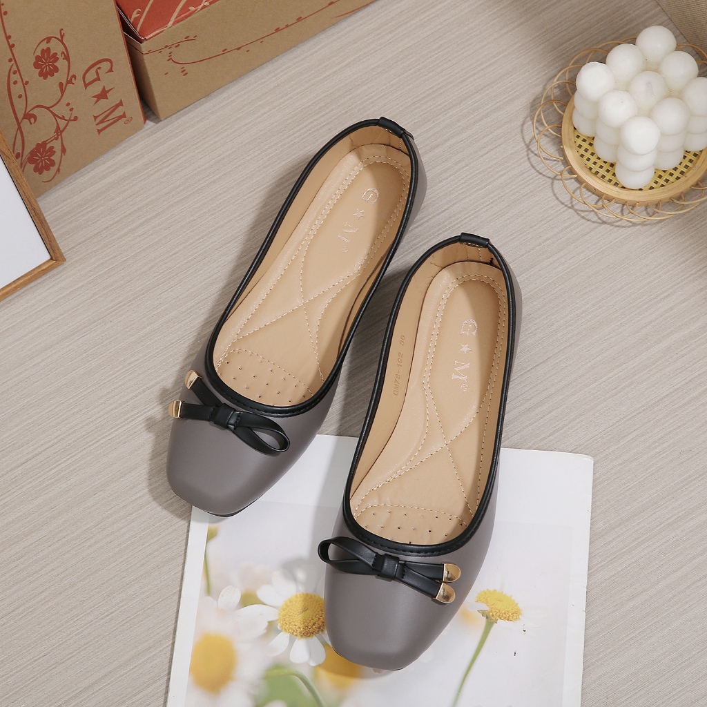 【AhSin】 Fashion Women Doll Shoes Office Flat Shoes Daily Loafer GM78 ...