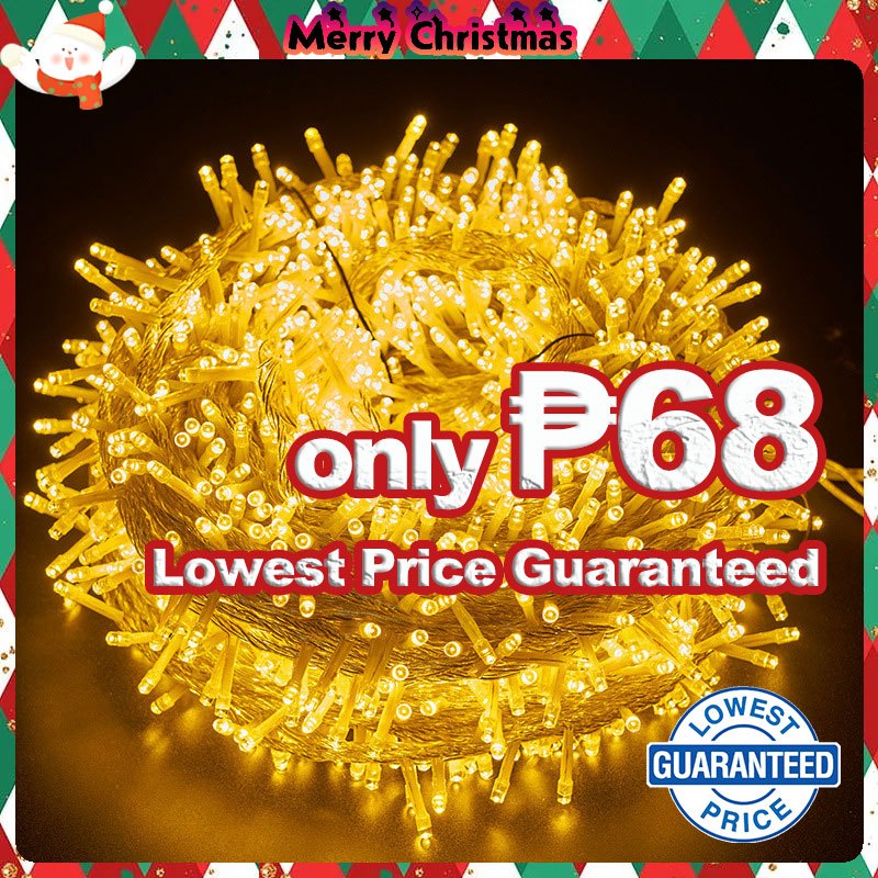 10M100L Waterproof Christmas Light Party Decoration Christmas String Lamp Indoor Outdoor LED