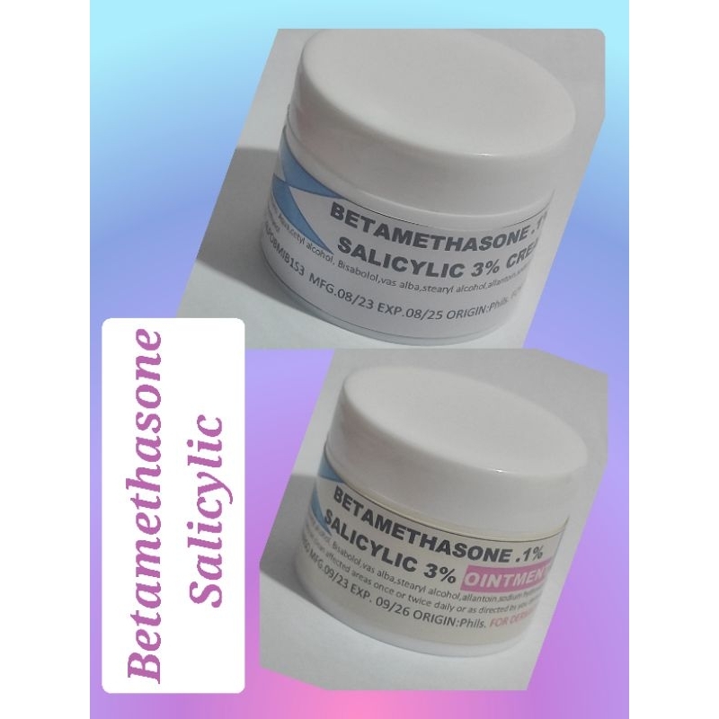 (25g250g) Salicylic Acid /Betamethasone+Salicylic for bumpy, dry