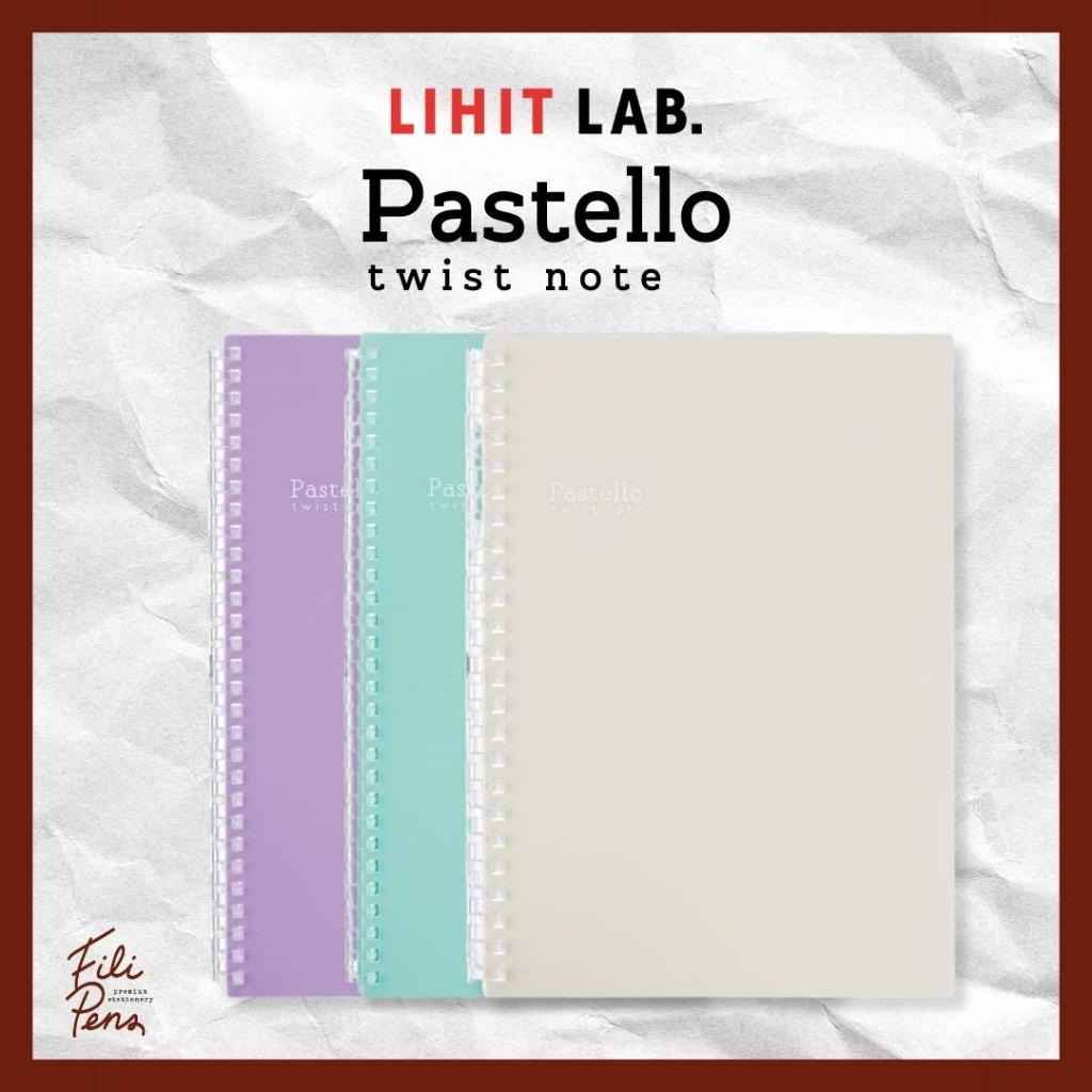 Lihit Lab Pastello Ring Binder Refillable Notebook - A5 B5 Binder ...