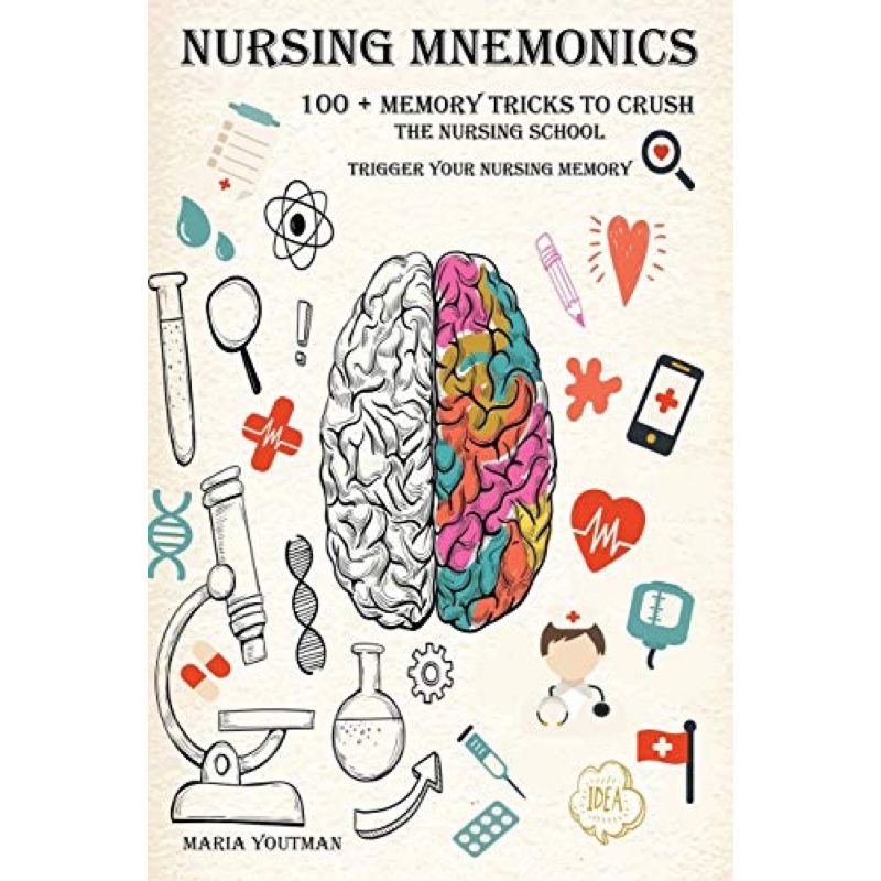 NURSING MNEMONICS: 100 + Memory Tricks to Crush the Nursing School ...