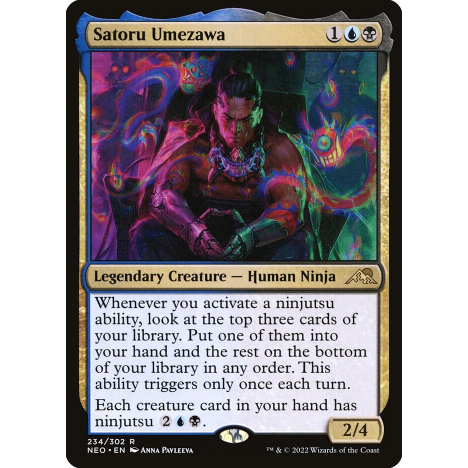 Satoru Umezawa - Kamigawa: Neon Dynasty (NEO) MTG Card | Shopee Philippines