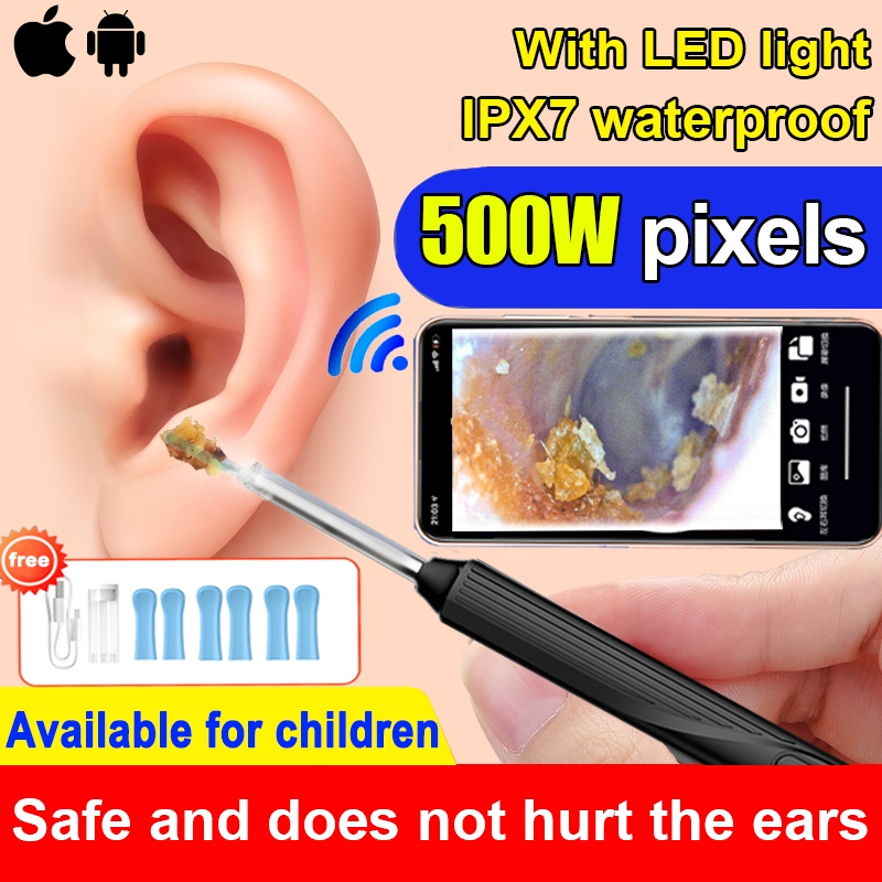 HD view Wireless Smart Visual Earwax Cleaner Ear Cleaner With Light