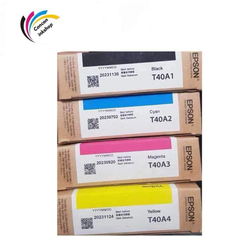 T40A or T40B Original Genuine ink for SC-T3130/3130N to 5130M | Shopee ...