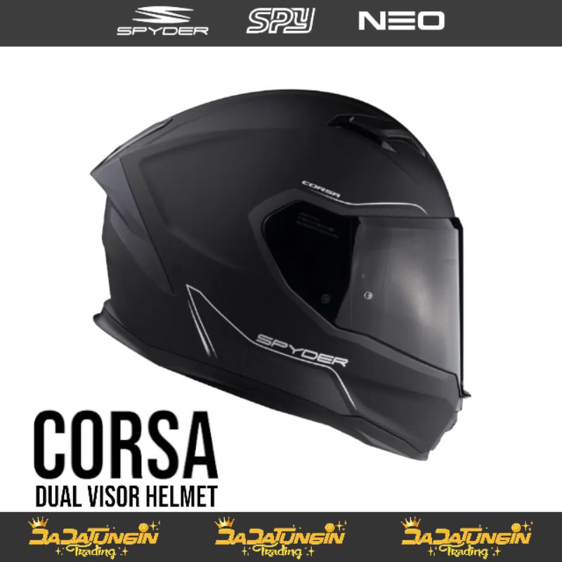 Dual best sale visor helmet