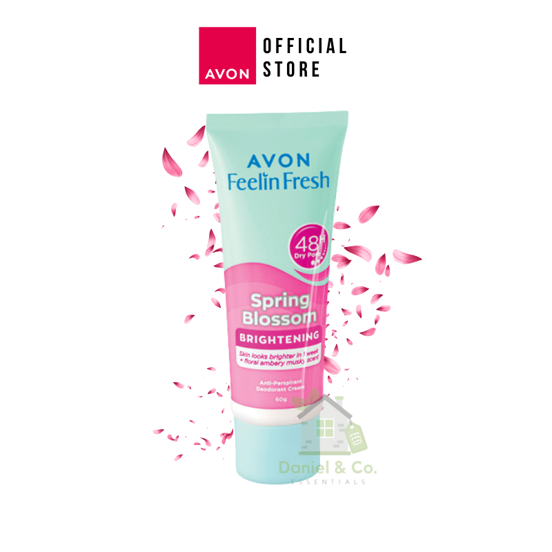 AVON Feelin Fresh Quelch Spring Blossom Anti-Perspirant Deodorant Cream ...