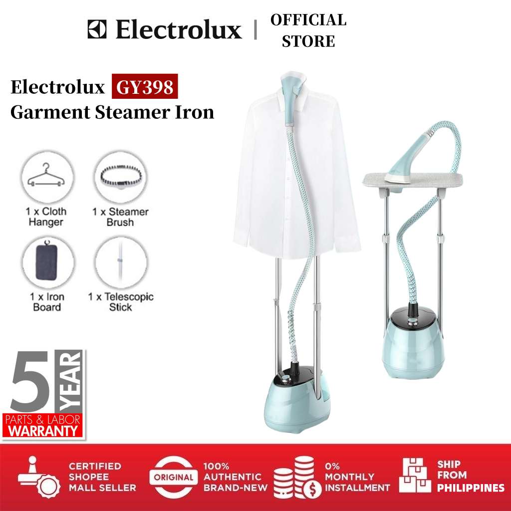 Electrolux Handheld Garment Steamer Iron GY298/ GY398 Household Vertical Ironing Clothes Steam