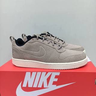 Nike Court Borough Low Premium 'Cobblestone' Sneakers | Grey | Men's Size 8