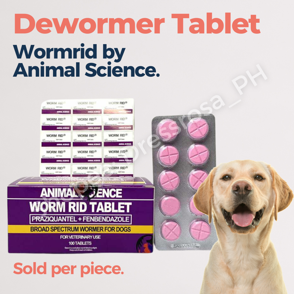 Animal Science Worm Rid Dewormer 1 Tablet Deworming Treatment for