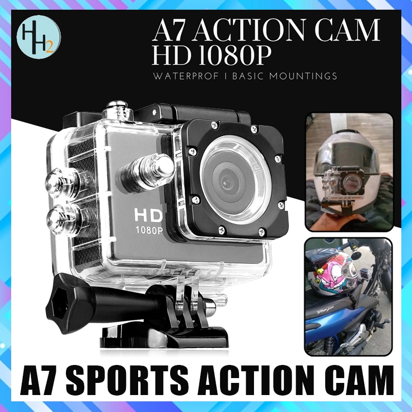 A7 Ultimate Sports Camera Waterproof Action Camera Video Waterproof ...