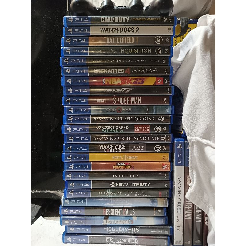 PS4 GAMES (PREOWNED) Shopee Philippines