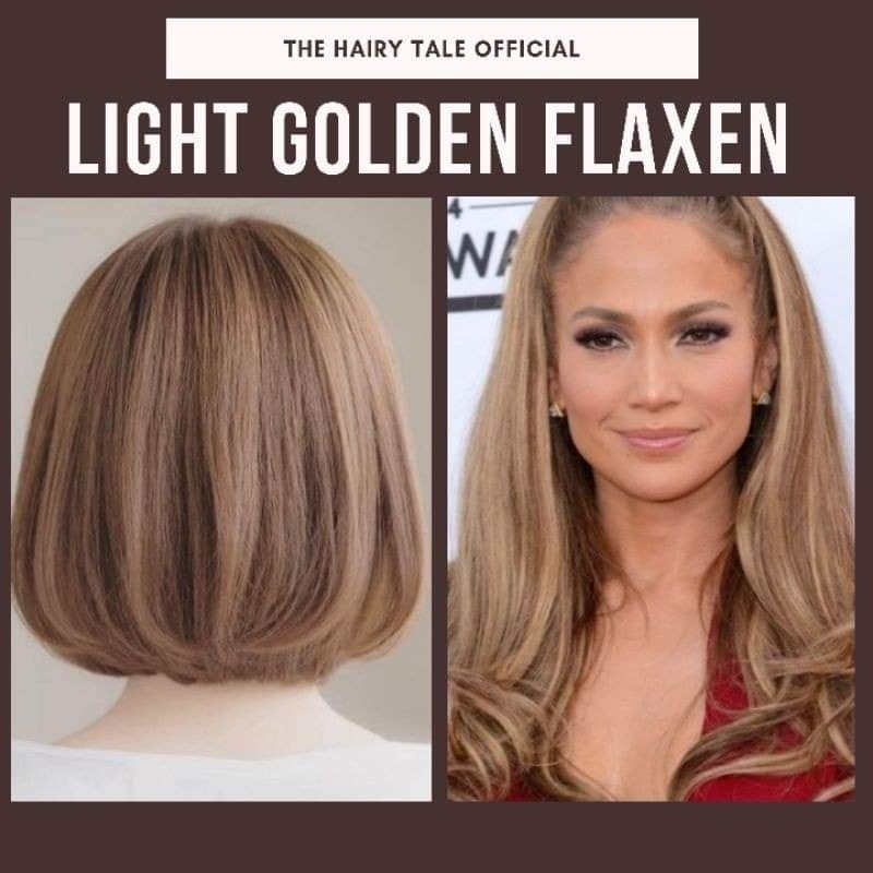Light golden flaxen deals