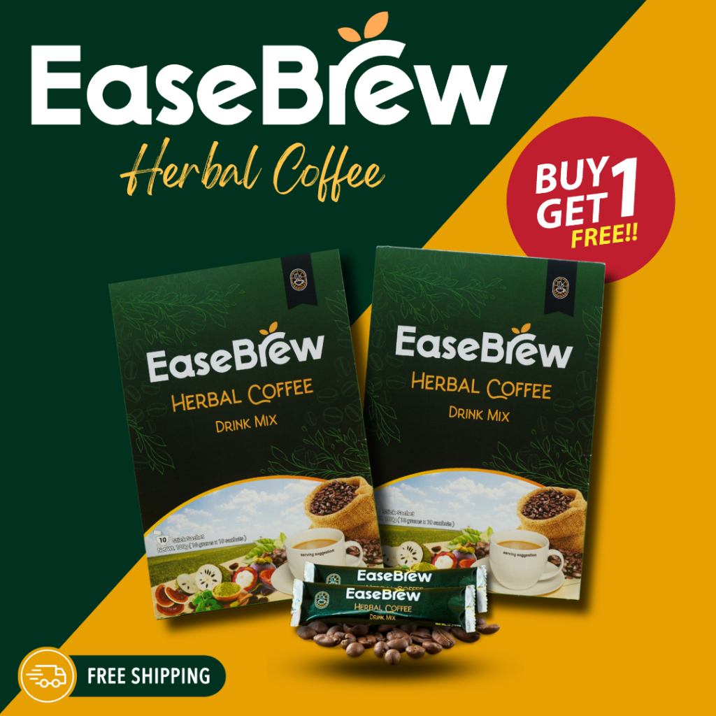 EASEBREW HERBAL COFFEE GET 1 TAKE 1 BOX FREE 2 BOXES Shopee Philippines