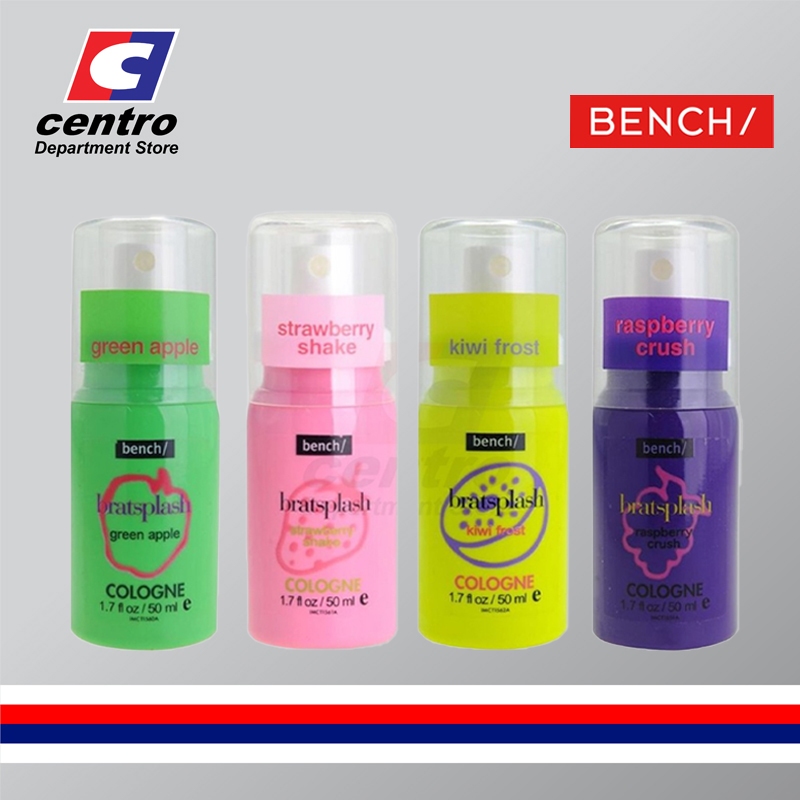 Bench Brat Splash Body Spray 50ml (Green Apple, Strawberry Shake, Kiwi