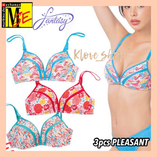 MSE Fantasy BRA 3 pcs in 1 pack/ Soft Cup, Non-Wire Bra Best seller